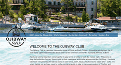 Desktop Screenshot of ojibwayclub.com
